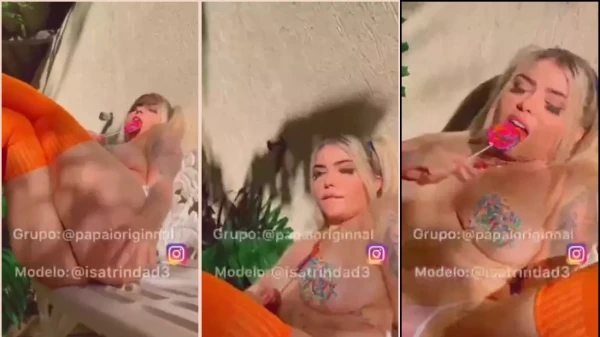 Dá uma olhada na maravilhosa buceta da @isatrindad3!