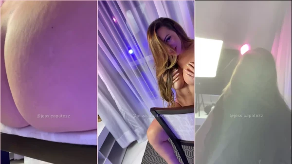 Olha a Jessica Patez toda nua dando uma de provocante!