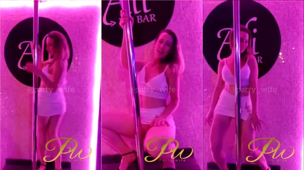 Patty arrasando no pole dance, soltando toda a sua sensualidade!