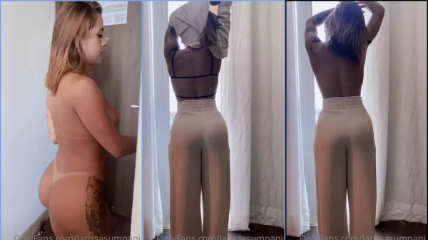 Vídeo da Larissa Sumpani dando aquele trato na sua íntima