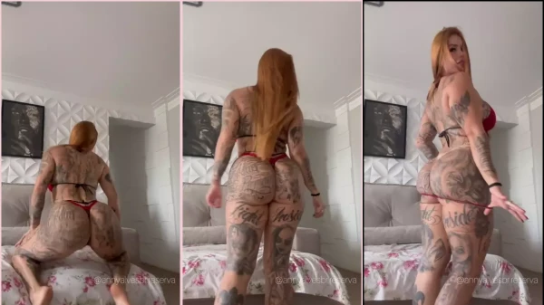 A Anny Alves filmou um vídeo sensual só de calcinha e sutiã, arrasando nos movimentos!