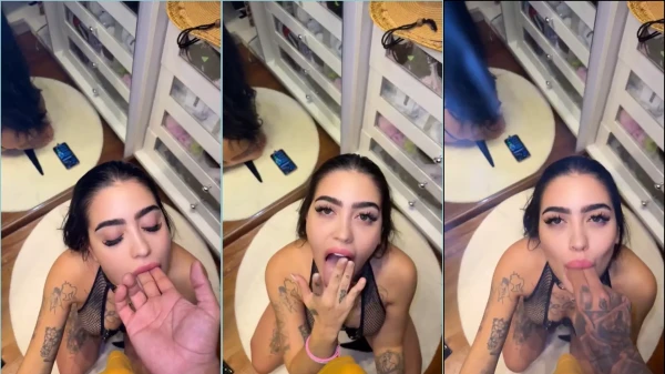 A badmi tava doidinha pra dar uma chupada no pau durão do malandro