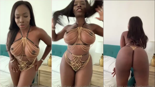 A gata Isabelle Miller apareceu na internet se mostrando toda em suas poses ousadas