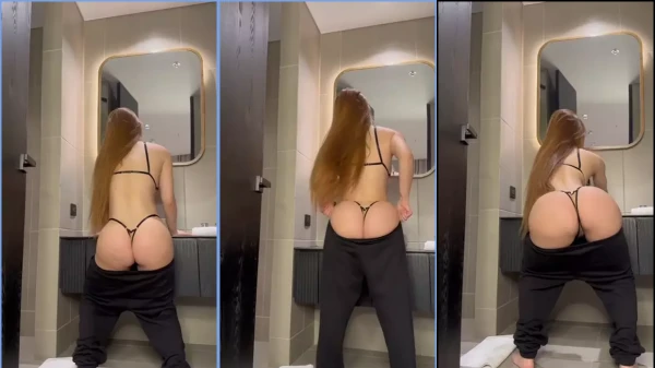 A Laura Sahar desceu a calça pra mostrar a calcinha