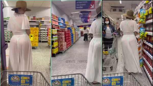 A linda White Fairy arrasando nas compras!