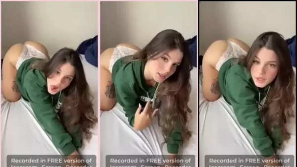 A safadinha luzcervo adora ficar fazendo provocações de quatro!