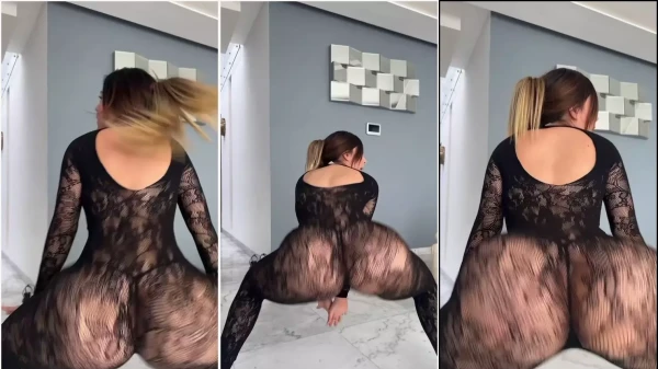 Adriana Olivarez ensinando a dançar de um jeito bem provocante!