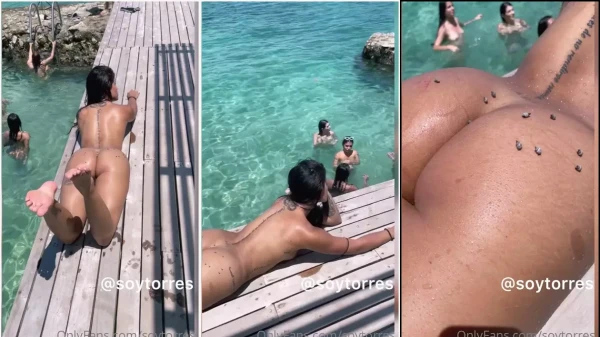 Aleja liberou um OnlyFans grátis da gata se bronzeando!