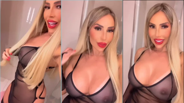 Aline Ferrari, o vídeo safado da gostosona com uns peitões de dar gosto