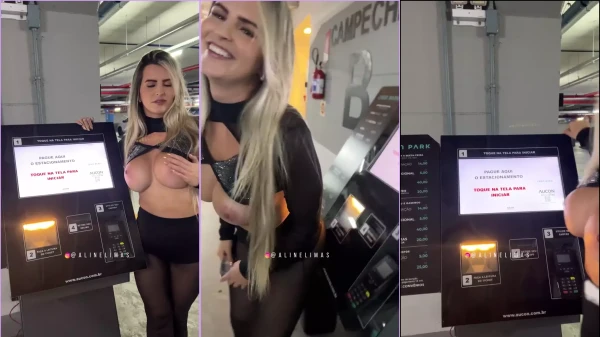 Aline Limas, toda sensual, mostrando seus peitão volumosos