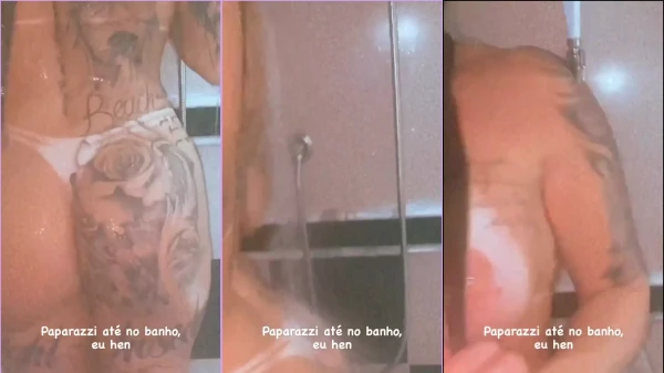 Anny Alves, a gostosona cheia de tatuagens, com um rabão todo estilizado