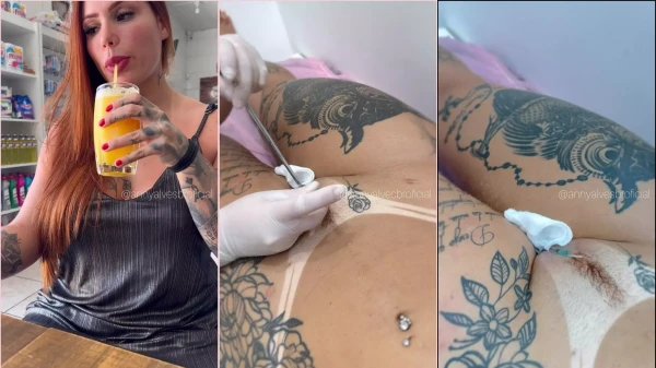 Anny Alves, com seu corpo maravilhoso, mostrando que tá sem calcinha