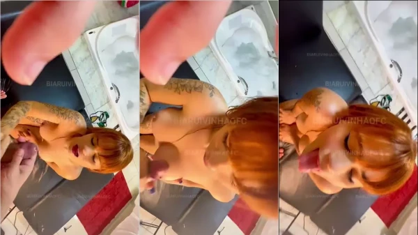 Bia Ruivinha levou uma chuva de prazer