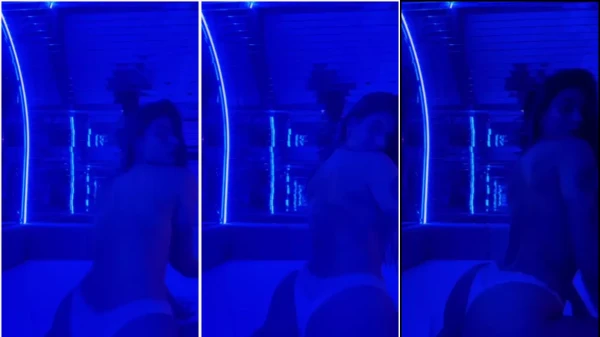 Bruna, com aquela bundona safada, se jogando na dança!