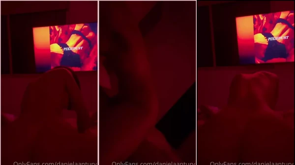 Chegou na internet um vídeo da Daniela Antury se pegando!