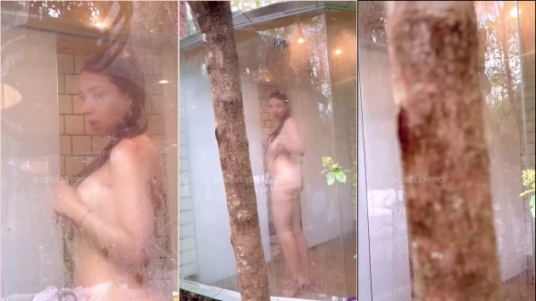 Cibelly Ferreira soltou um vídeo revelador da linda tarada com um corpão tomando banho