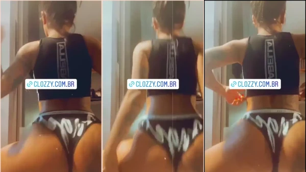 Dá uma olhada na MC Mirella arrasando com seu rebolado!