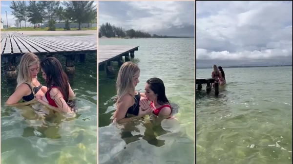 Debora Peixoto toda ousadinha em público!