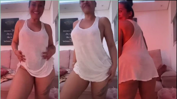 Deliciosa Alessandra Marques dando aquela provocadinha