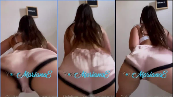 Deliciosamente irresistível, a yosoymarianae tá sempre rebolando