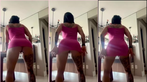 Elena Aragão ama gravar seus momentos dançando