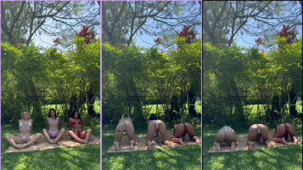 Emily Ferrer e suas amigas cheias de malícia