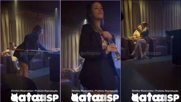 Gataaasp com uma loirinha safada que arrasa na sensualidade do pornô!