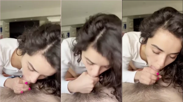 Gatinha Jameliz fazendo um "trabalho" saboroso