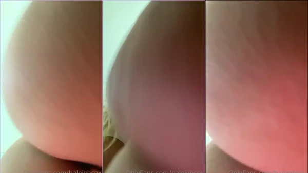 HaleighCox exibindo a bundinha irresistível
