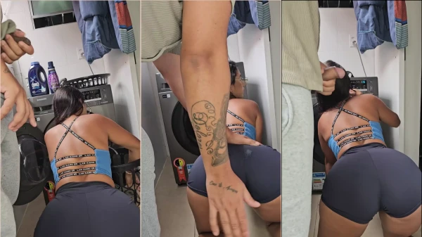 Karen Khalifa é uma gostosa de bundão que arrasa na putaria