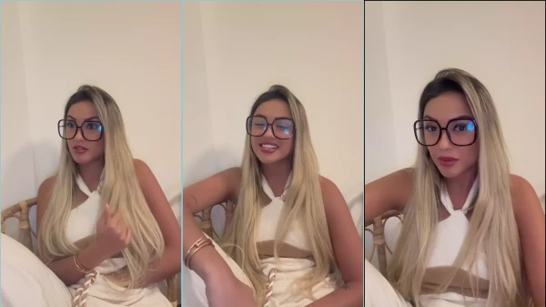 Karlyane Menezes em um vídeo sobre Privacy