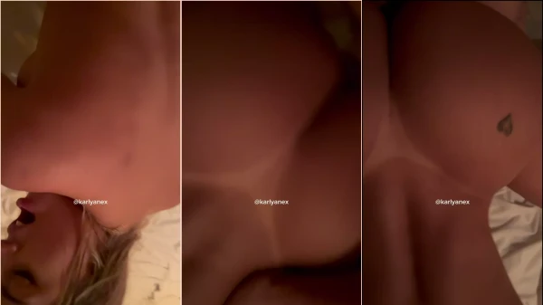 Karlyane Menezes mostrou um vídeo picante com seu bundão marquinha!