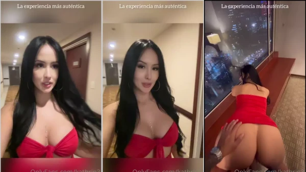 Kathrin no OnlyFans, ousada e se divertindo com um gato bem dotado