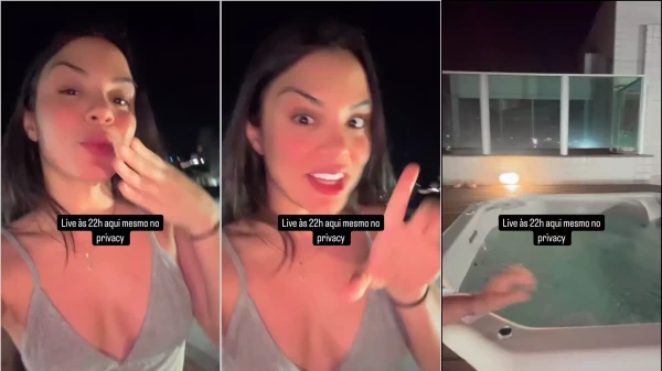 Kellyta Tharsys, uma morena novinha, tá se exibindo
