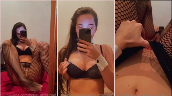 Ketlin Groisman no OnlyFans fazendo uns vídeos bem picantes, se divertindo na masturbação