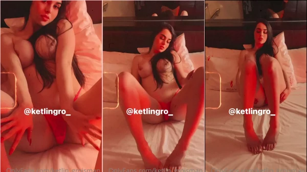 Ketlin Groisman vai lá e solta um vídeo safado no OnlyFans, se tocando com todo carinho