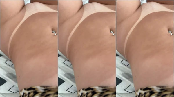 Laura Guth arrasando em um vídeo sensual com seu corpão e marquinha de sol!
