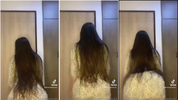 Laura Martínez Ruiz arrasando dançando de vestido, uma delícia de se ver!