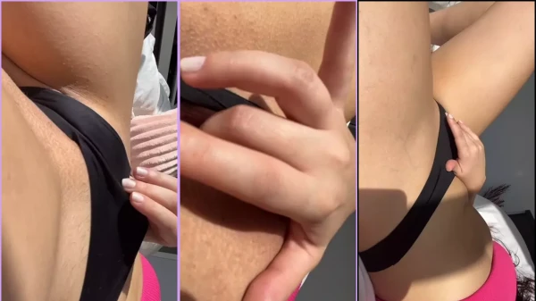 Lis Del Castilho, safadinha, se brincando com os dedinhos na sua bucetinha