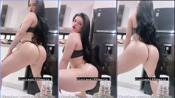 Luciana Cedeño, essa morena de pele clara, tá arrasando com seu rebolado delicioso!