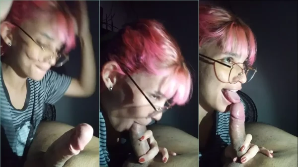 Lulu Witox se deliciando com o cara bem munido