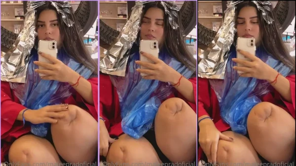 Maria Alejandra Prado aparece em um vídeo se mostrando