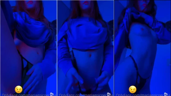 Maria Goicoechea, toda cheia de malícia, tá sempre causando!