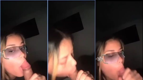 Mariah Kalili se divertindo de um jeito bem quente, se jogando na hora H enquanto toma um leite bem gostoso