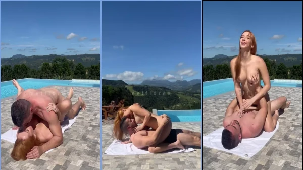 Mel Flores se acomodou com a buceta na cara do brother