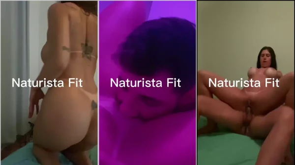 Naturista Fit fazendo aquela massagem esperta e na hora H, pegando fogo!