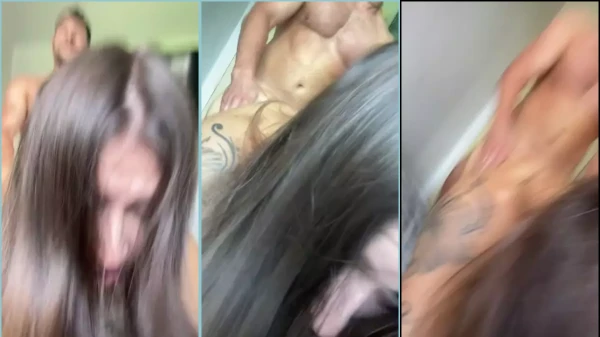 Naturista Fit se jogando na gravação do sexo com tudo!