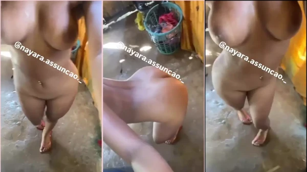 Nayara Assunção em um vídeo super quente tirando a roupa!
