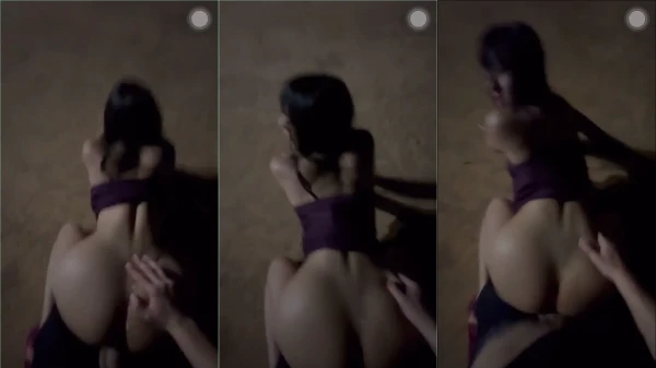 Ninfinha japa se jogando com um desconhecido na rua