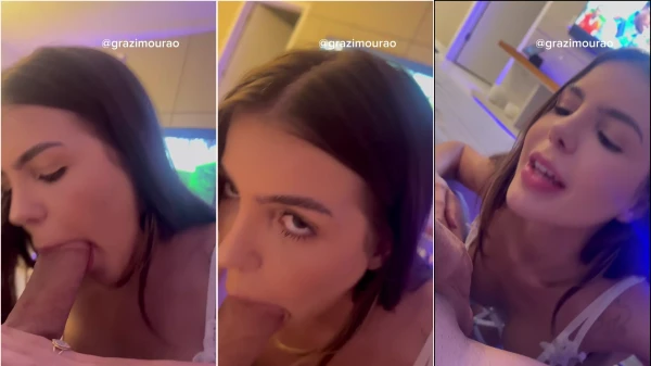 Olha a Grazi Mourão se soltando e dando aquele talento especial!